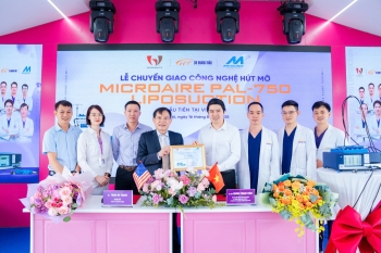 LỄ CHUYỂN GIAO CÔNG NGHỆ MICROAIRE PAL750 - DẤU MỐC HOÀN THIỆN TRỌN BỘ CÔNG NGHỆ ĐỈNH CAO HÚT MỠ TẠI DR HOÀNG TUẤN